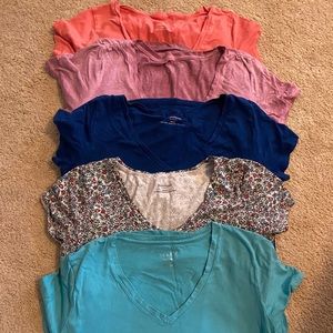 Lot of 5 Maternity Shirts